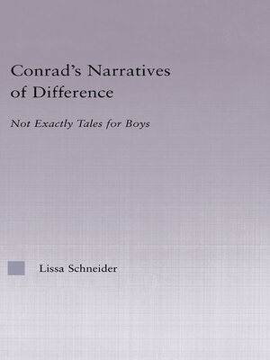cover image of Conrad's Narratives of Difference